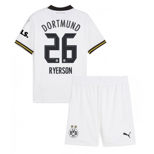 Otroški Nogometni dresi Borussia Dortmund Julian Ryerson #26 Tretji 2024-25 Kratek Rokav (+ Kratke hlače)